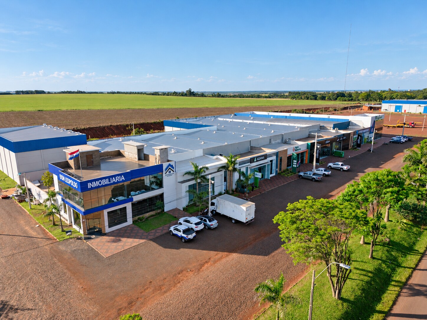 Condominio Comercial Don Leopoldo visto desde el aire